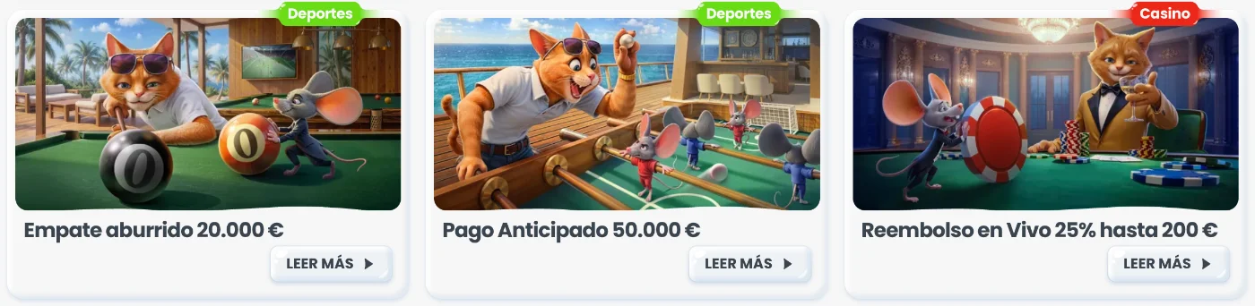 Ofertas y promociones exclusivas de Cazimbo Casino
